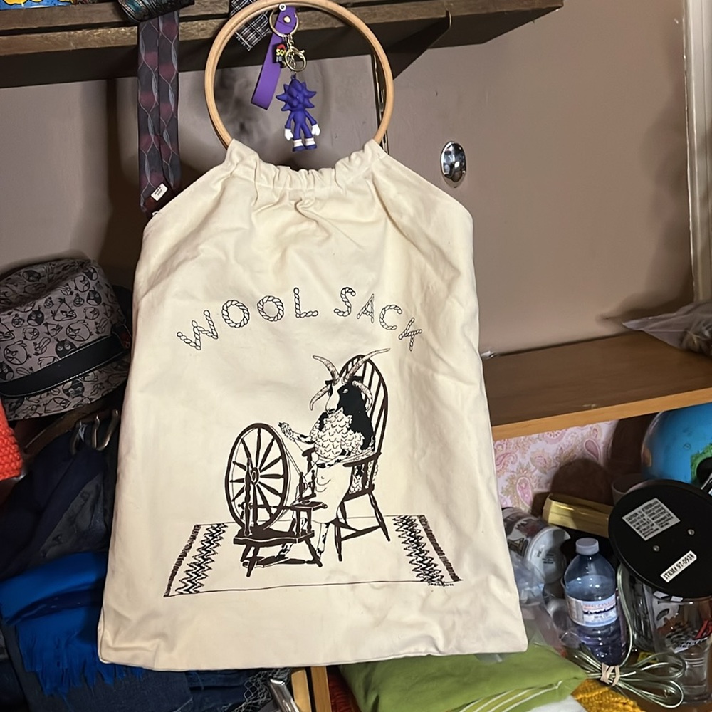😄The wool sack tote bag canvas - Picture 2 of 5